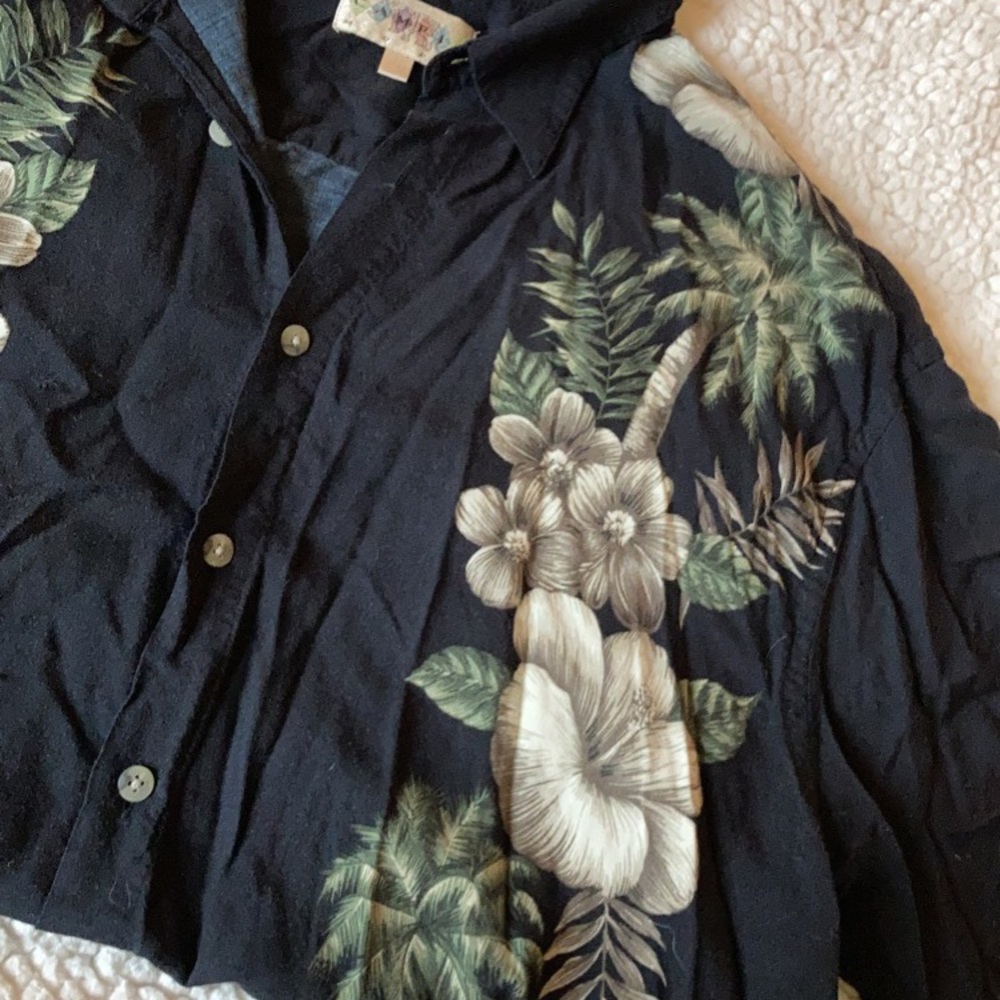 Campia Moda Floral dad shirt